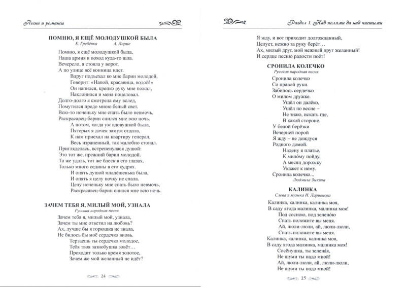 Песни и романсы (подарочная кожаная книга)