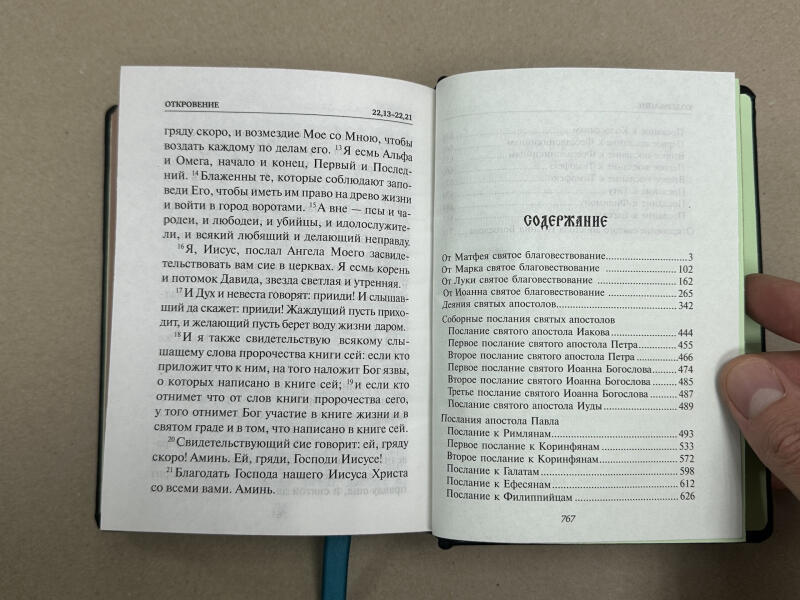 Новый Завет (подарочная кожаная книга)