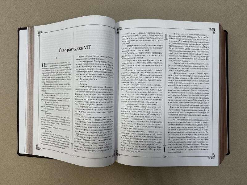 Ведьмак. Анджей Сапковский (подарочная кожаная книга)