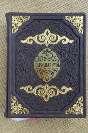Народная Русь. Аполлон Коринфский (подарочная кожаная книга)