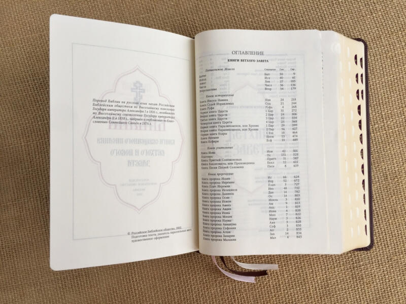 Библия (подарочная кожаная книга)