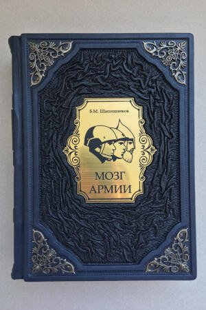 Мозг армии. Борис Шапошников (подарочная кожаная книга)