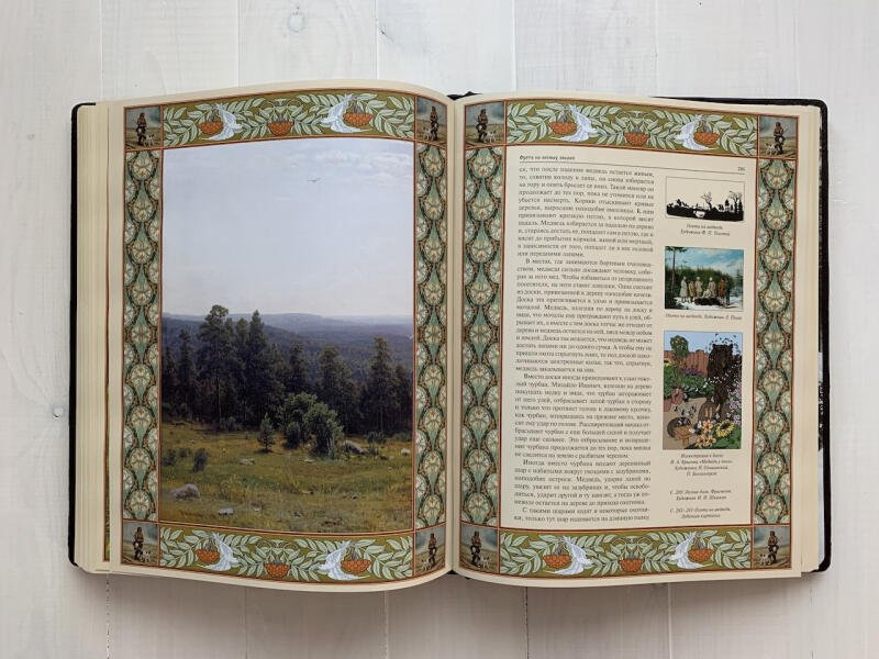 Русская охота (подарочная кожаная книга)